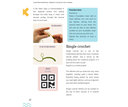 Inside page showing step-by-step crochet instructions