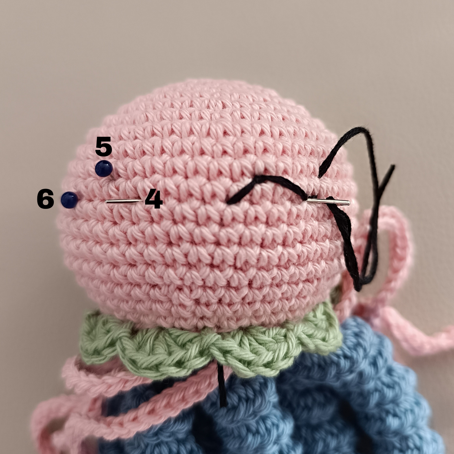 Jullie The Jellyfish Crochet Pattern