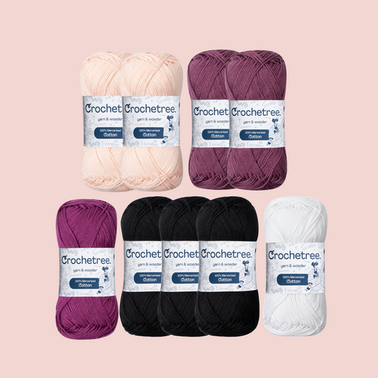 Lila Graduation Yarn Set