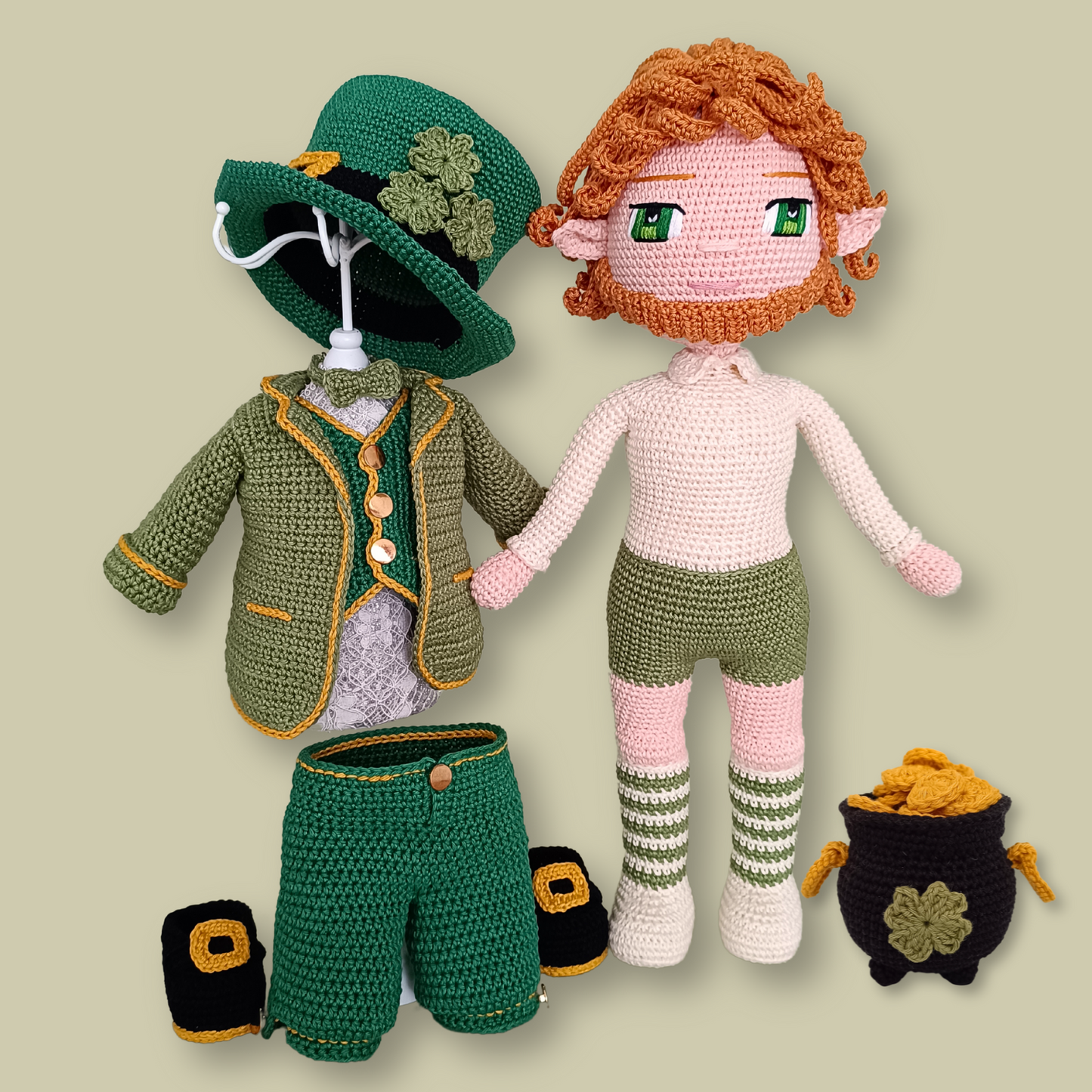 Finley O'Brien the Leprechaun Pattern