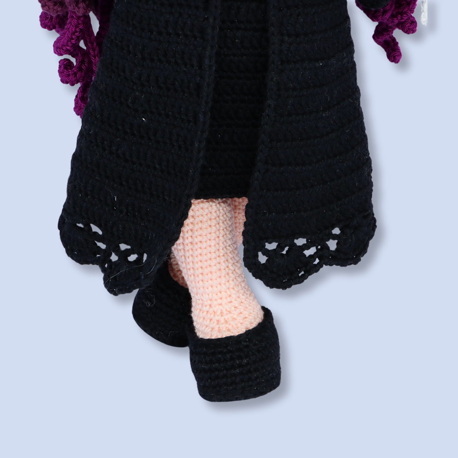 Lila Graduation outfit crochet pattern