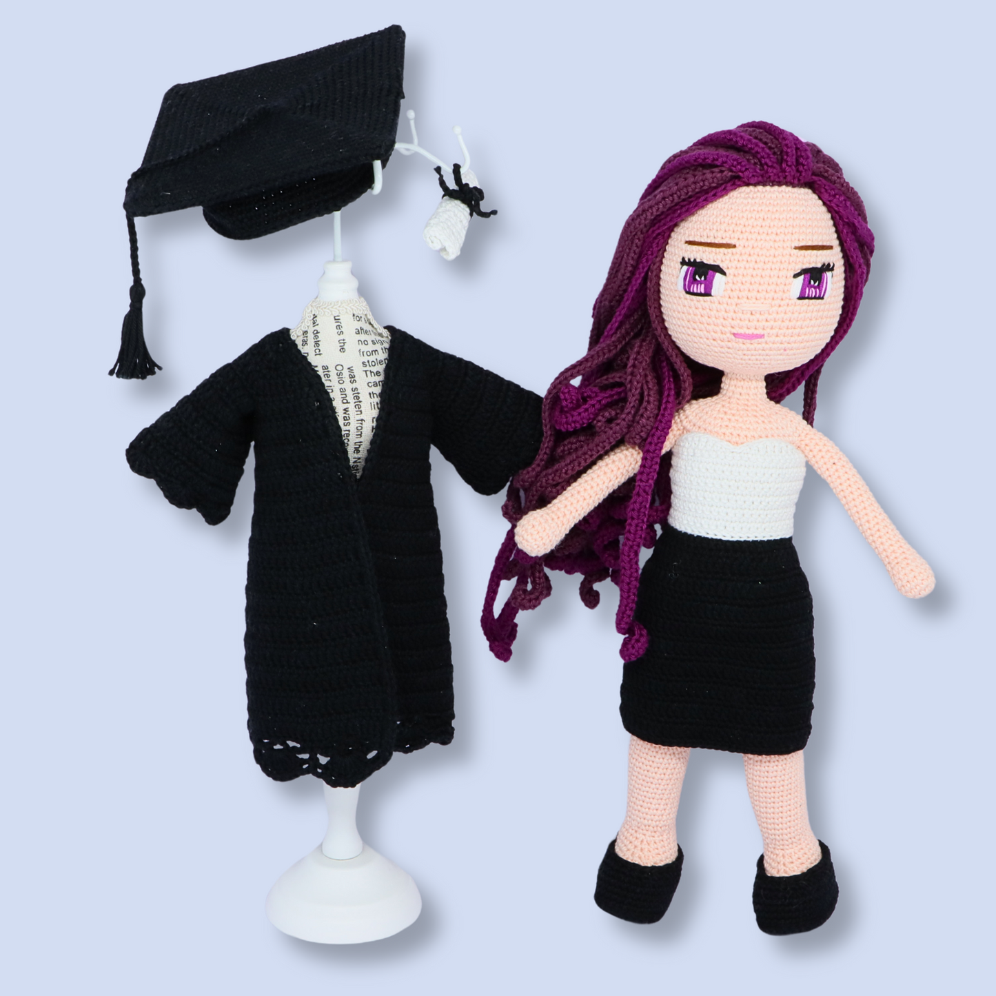 Lila Graduation Outfit Pattern