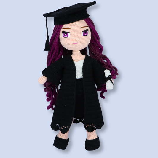 Lila Graduation Doll Pattern