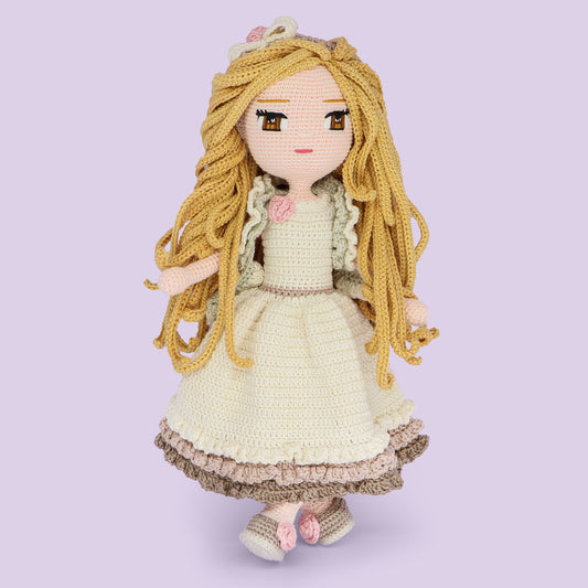 Louise Anniversary Crochet Doll Pattern