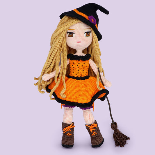 Louise Halloween Crochet Doll Pattern