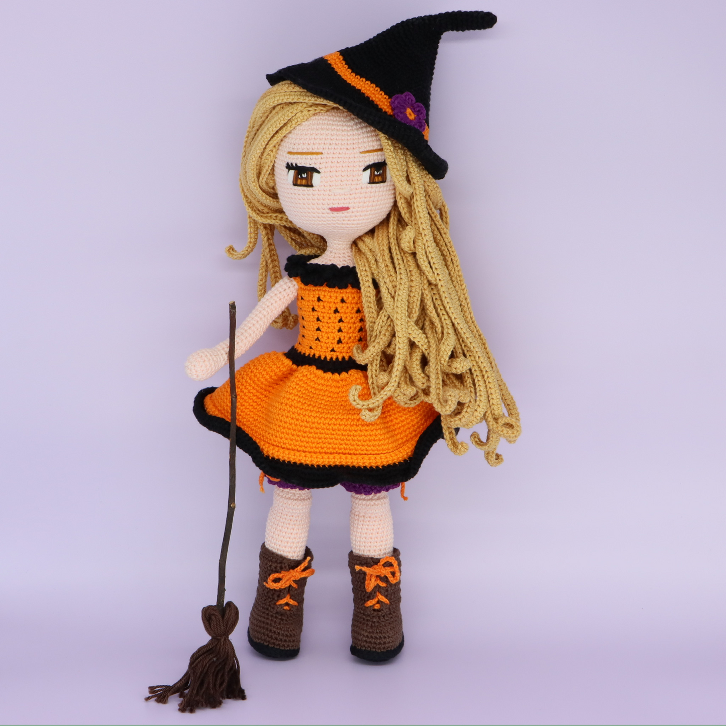 Louise Halloween Crochet Doll Pattern