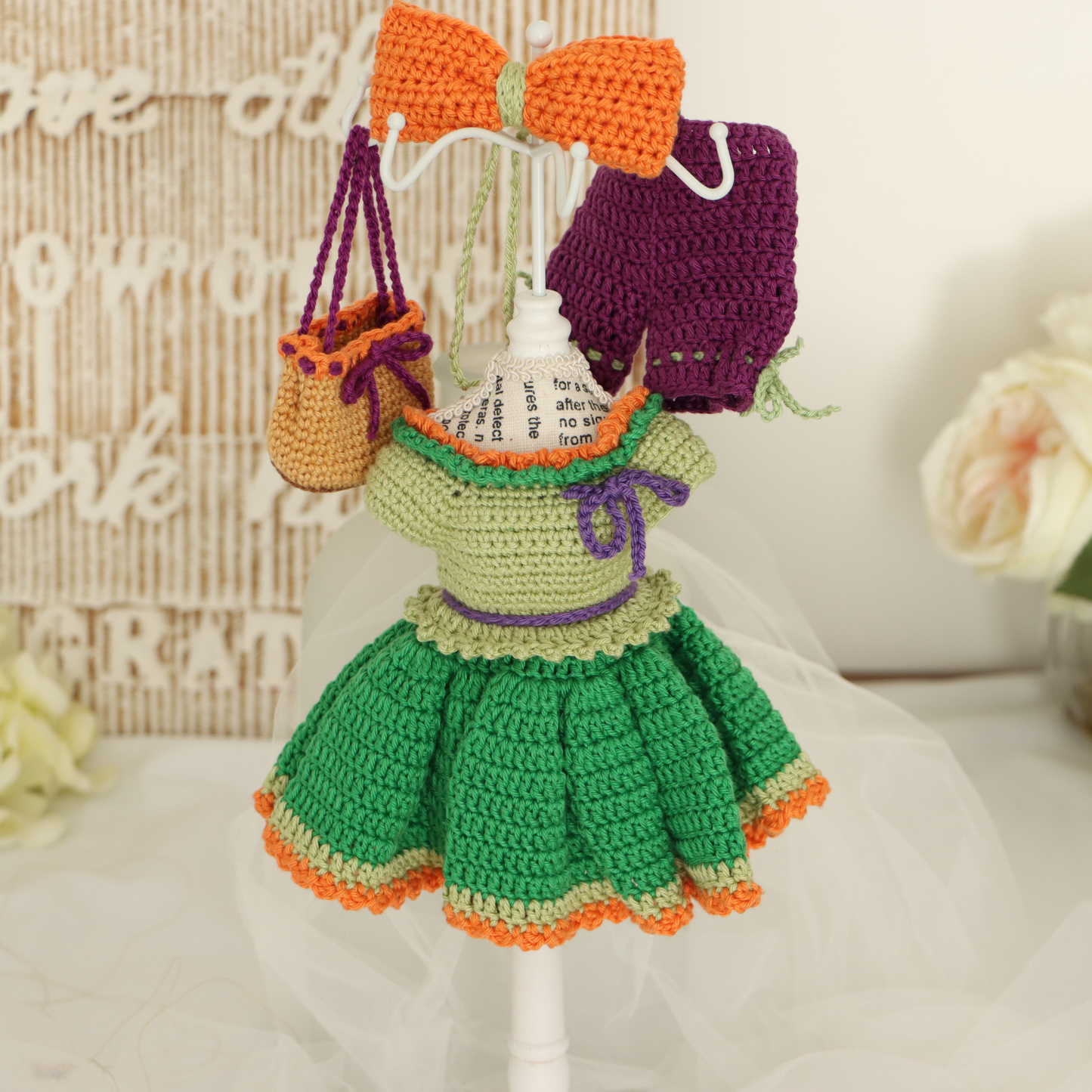 Melissa Green outfit pattern page