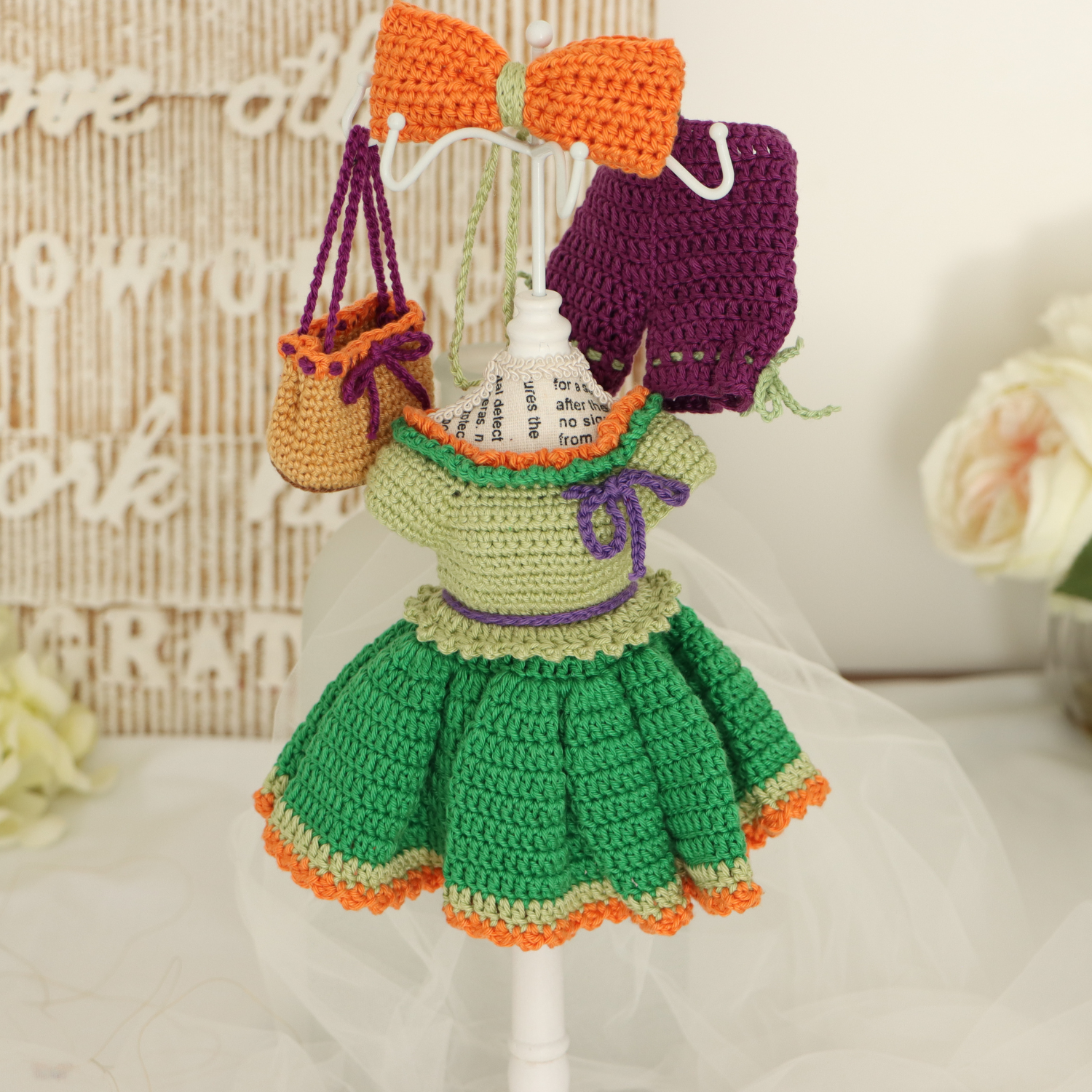 Melissa Green outfit pattern page