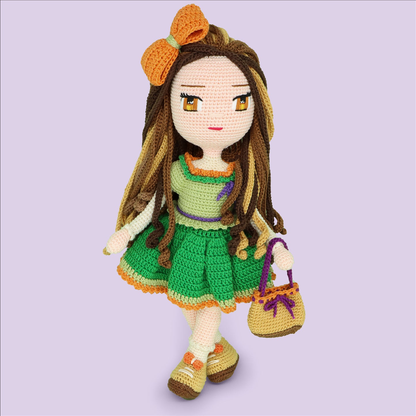 Melissa in Green Doll Pattern