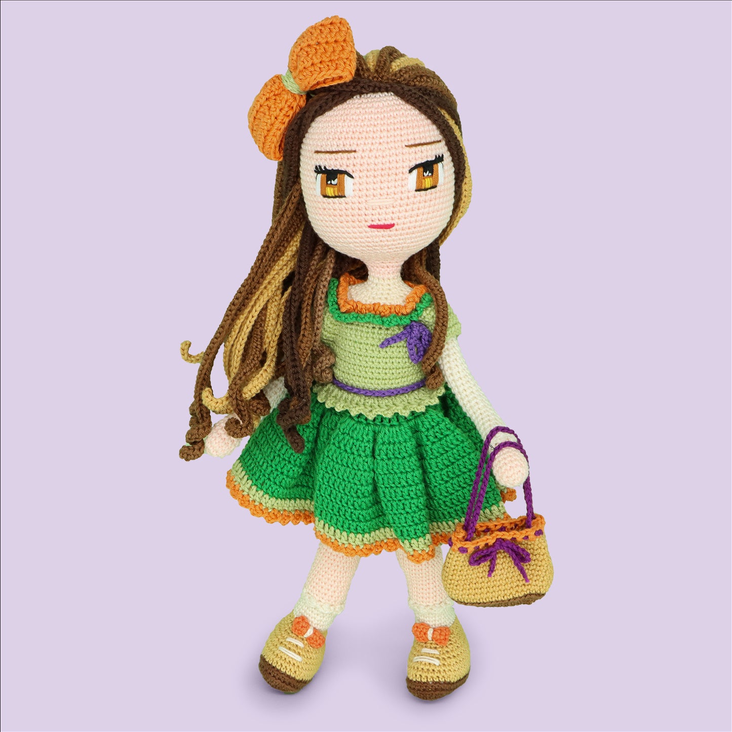 Melissa in Green Doll Pattern