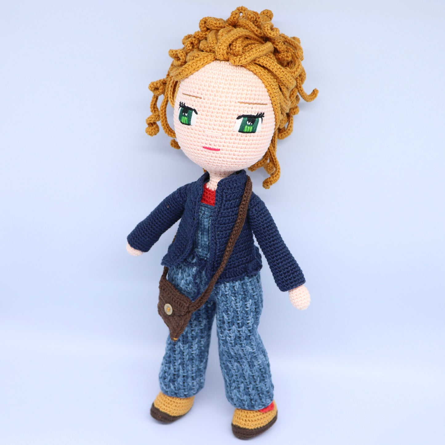 Nathalie Denim Doll Pattern