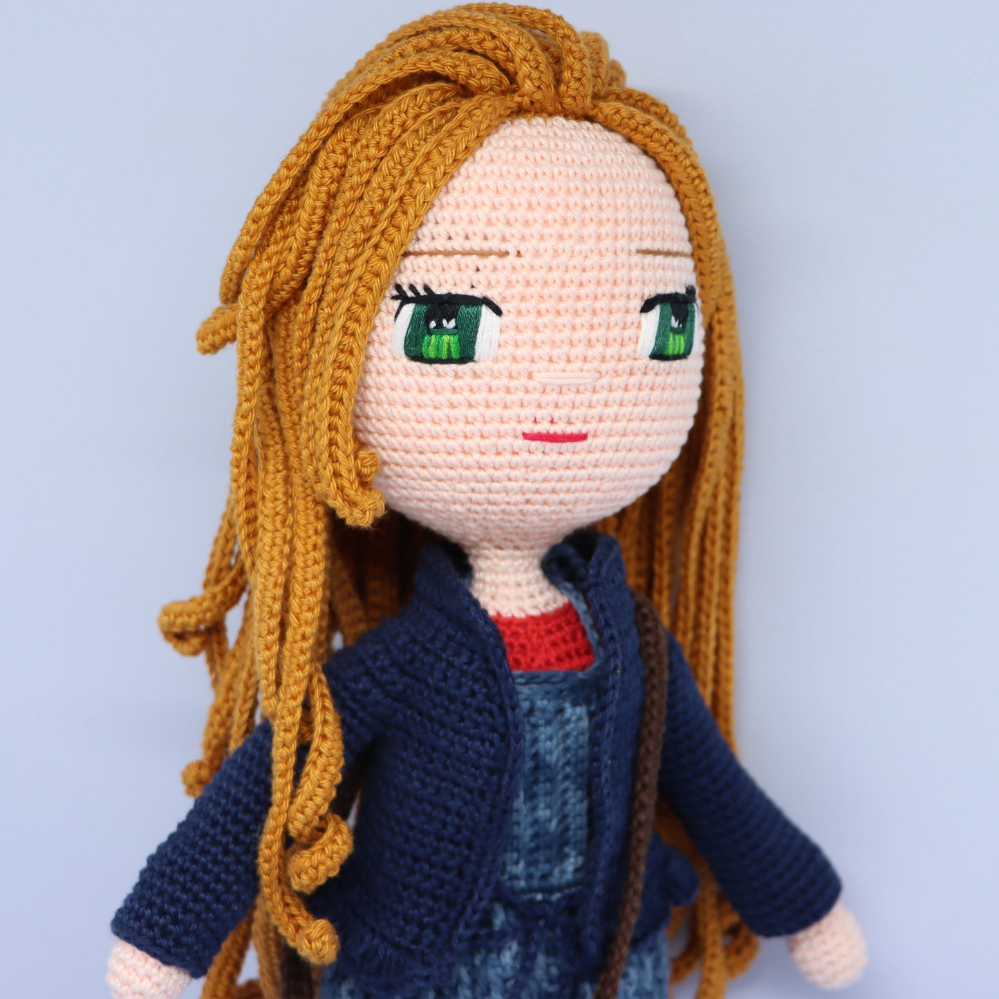 Nathalie Denim Doll Pattern