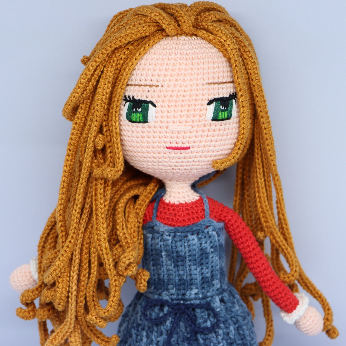 Nathalie Denim Doll Pattern