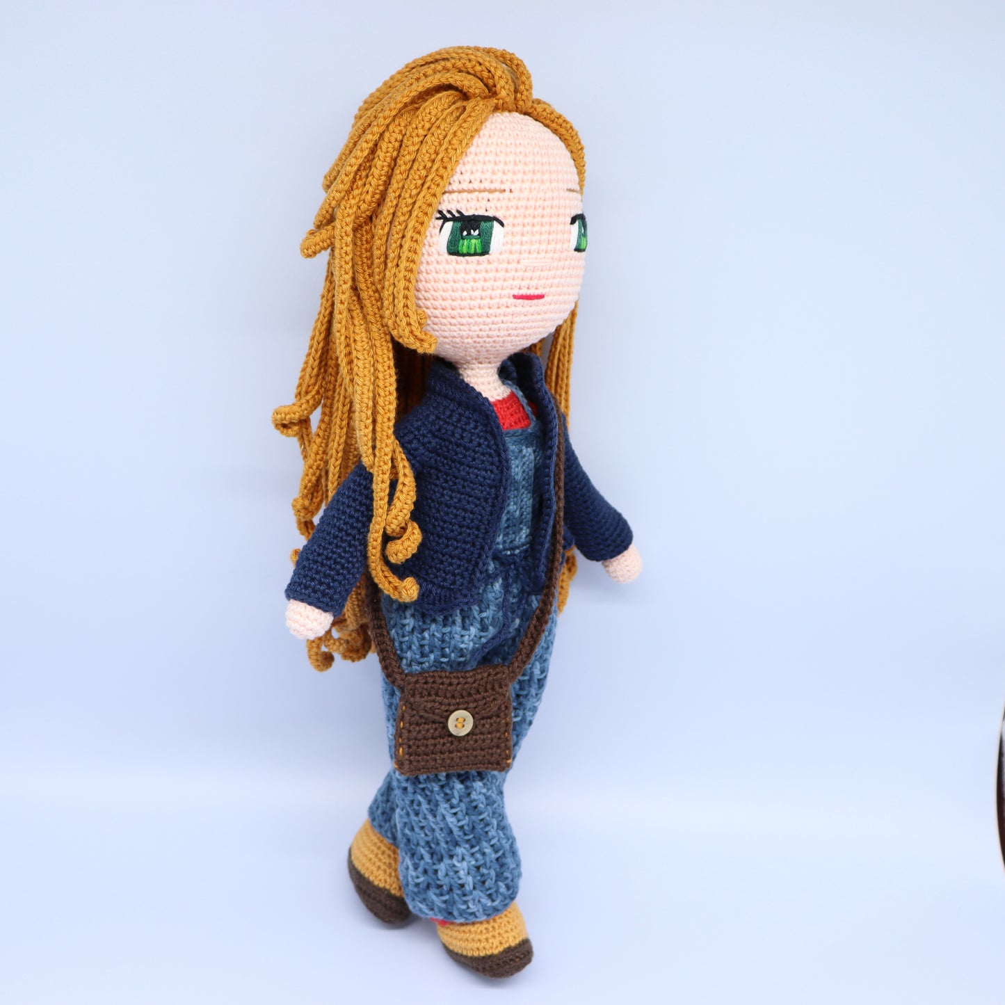 Nathalie Denim Doll Pattern