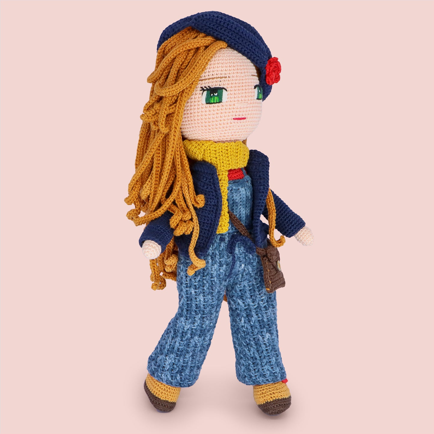 Nathalie Denim Doll Pattern