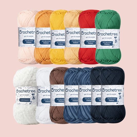 Nathalie Denim Yarn Set