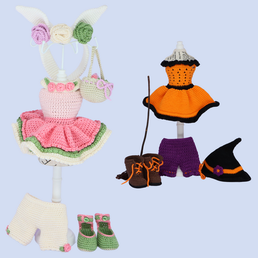 Freya Easter and Halloween Outfits