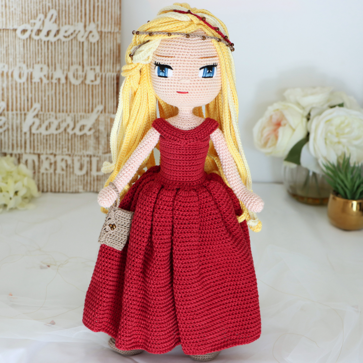 Pearl Celebration Crochet Doll Pattern