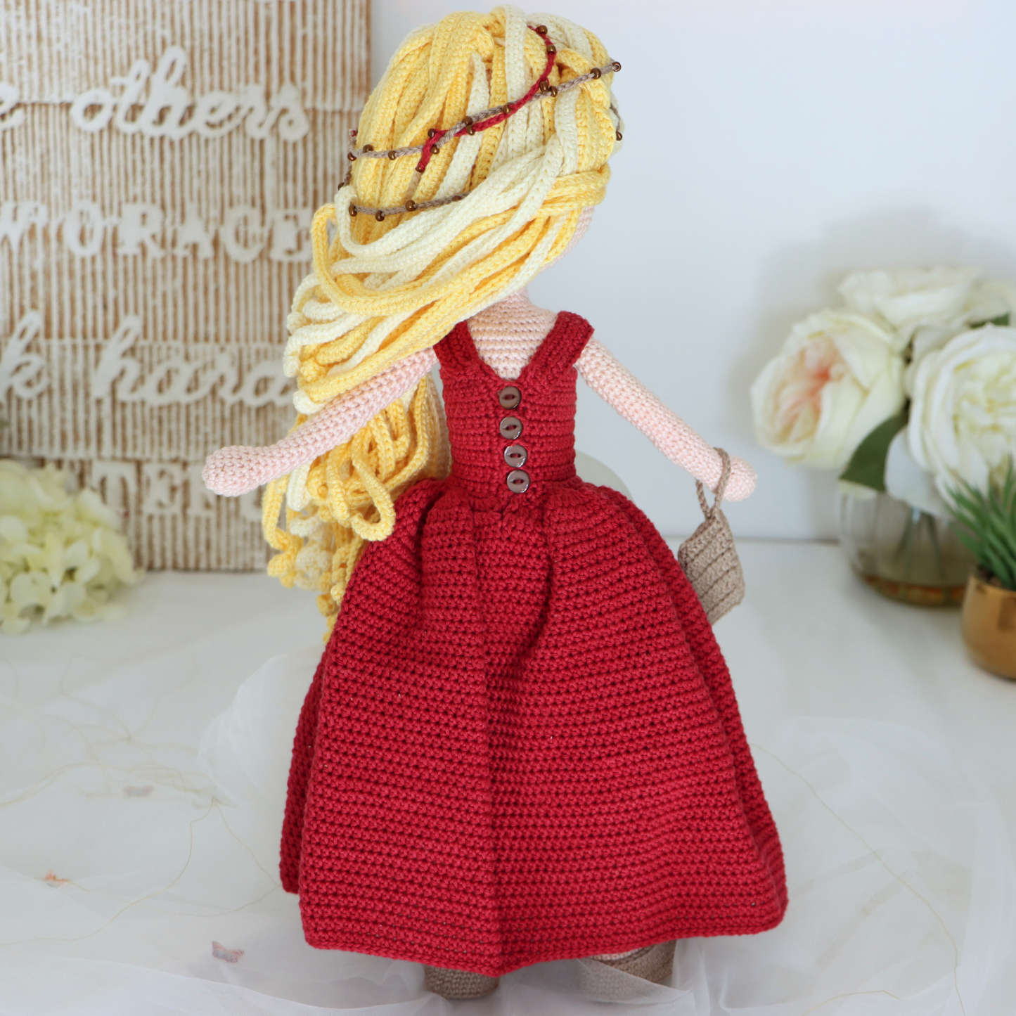 Pearl Celebration Crochet Doll Pattern