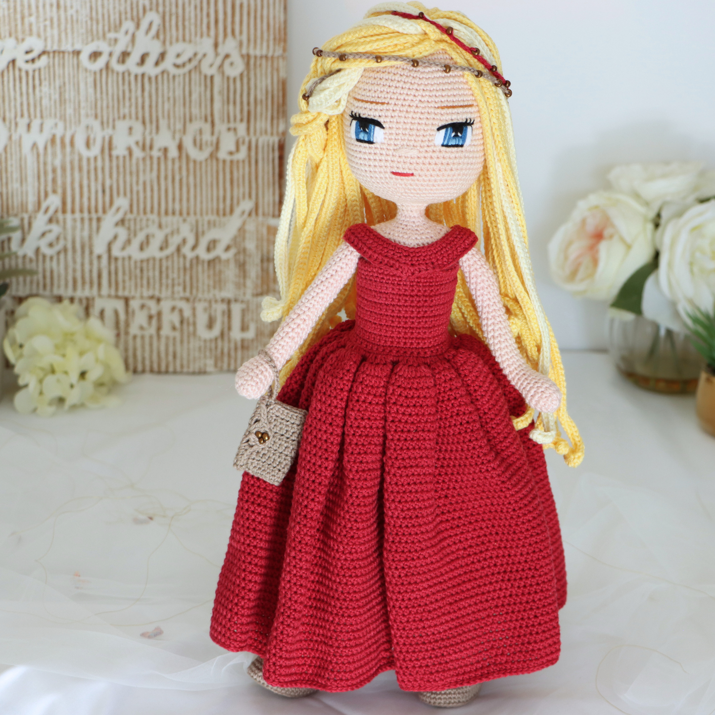 Pearl Celebration Crochet Doll Pattern