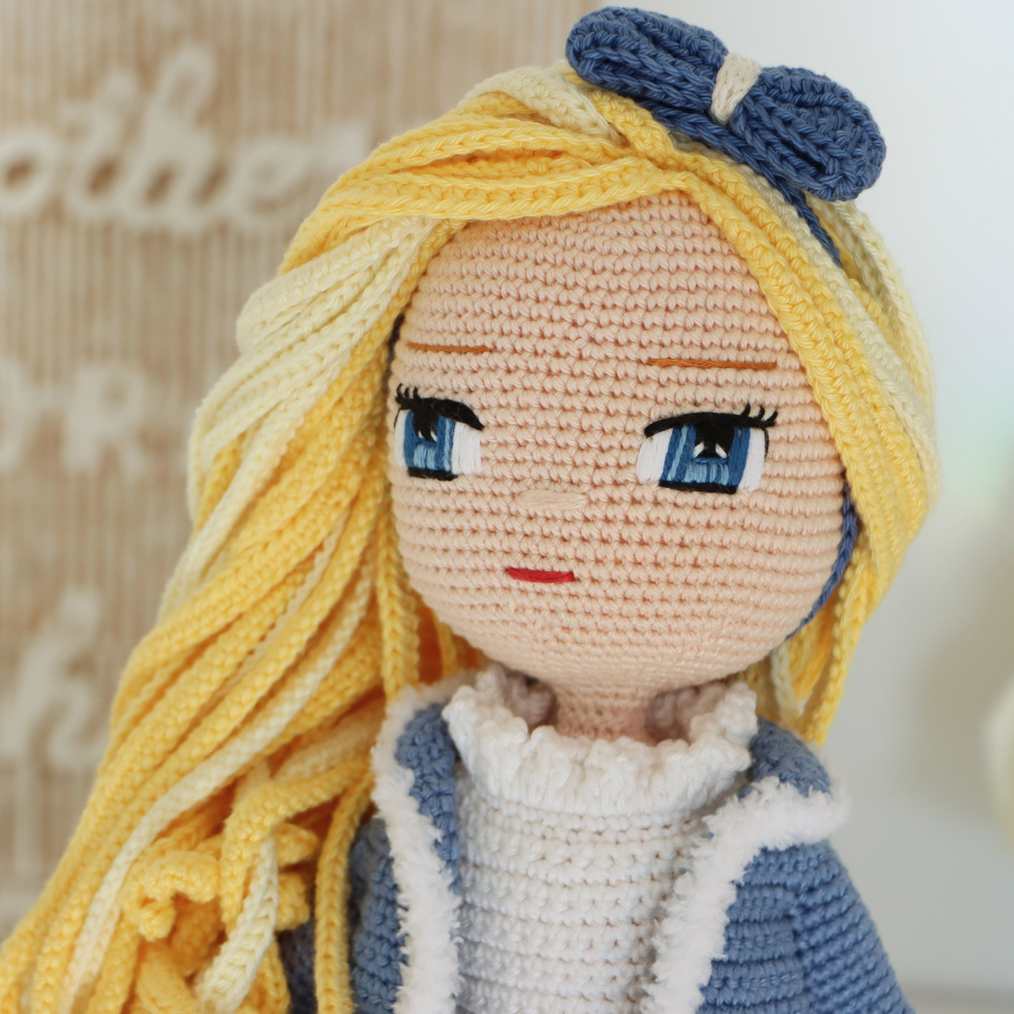 Pearl Winter Crochet Doll Pattern