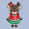 Ruby the Reindeer Crochet Pattern