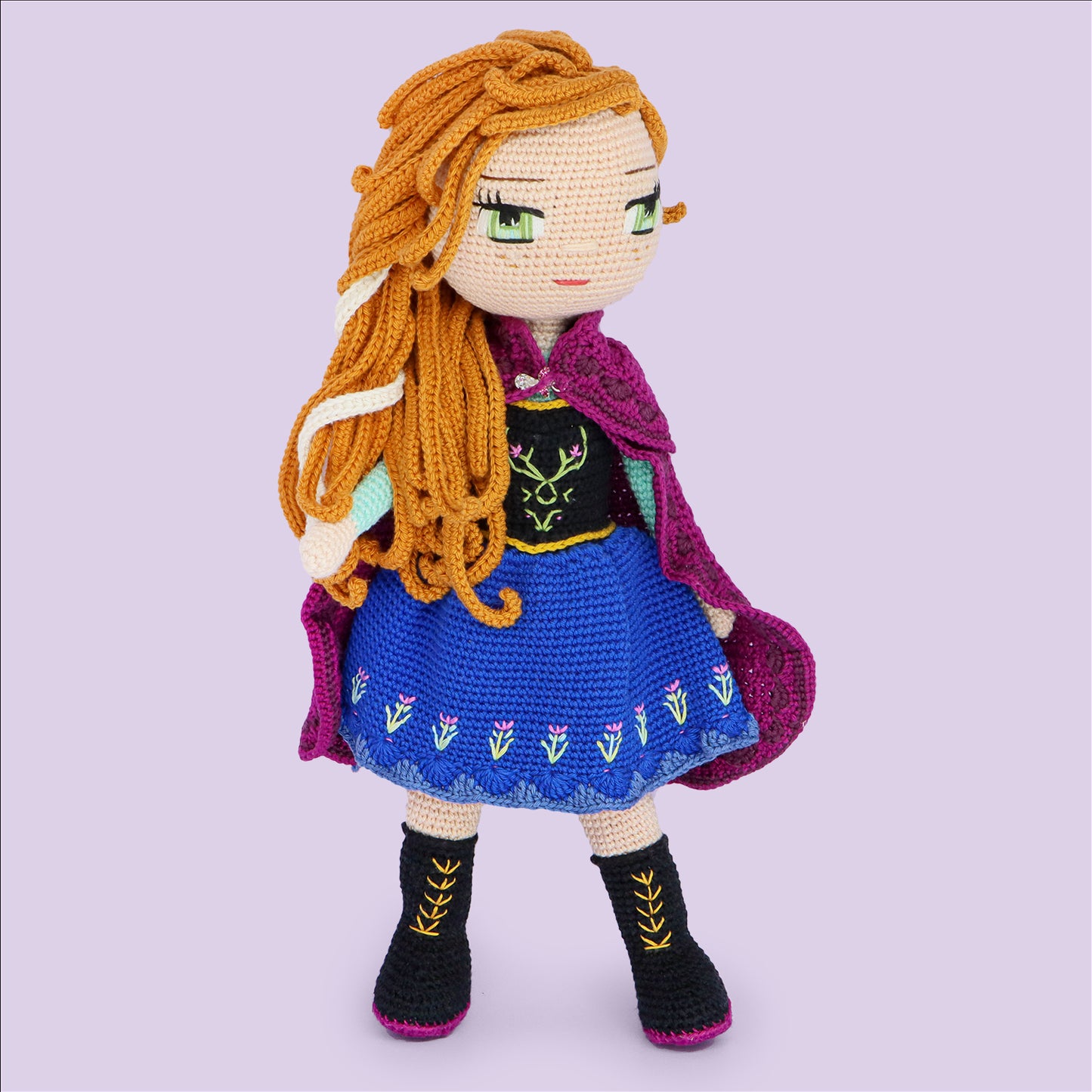 Scottish Princess Crochet Doll Pattern