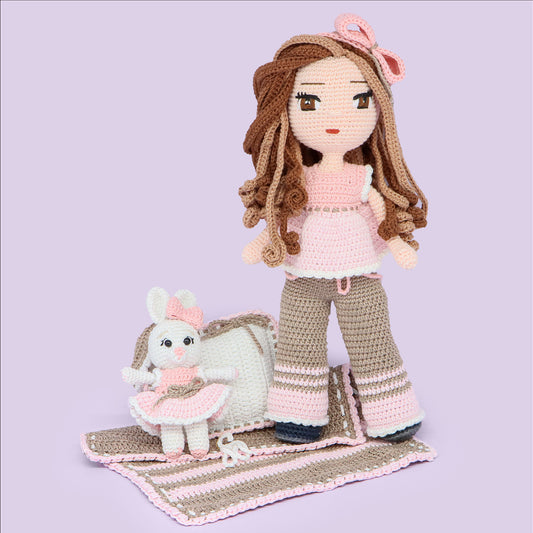 Sleeping Chloe Crochet Doll Pattern