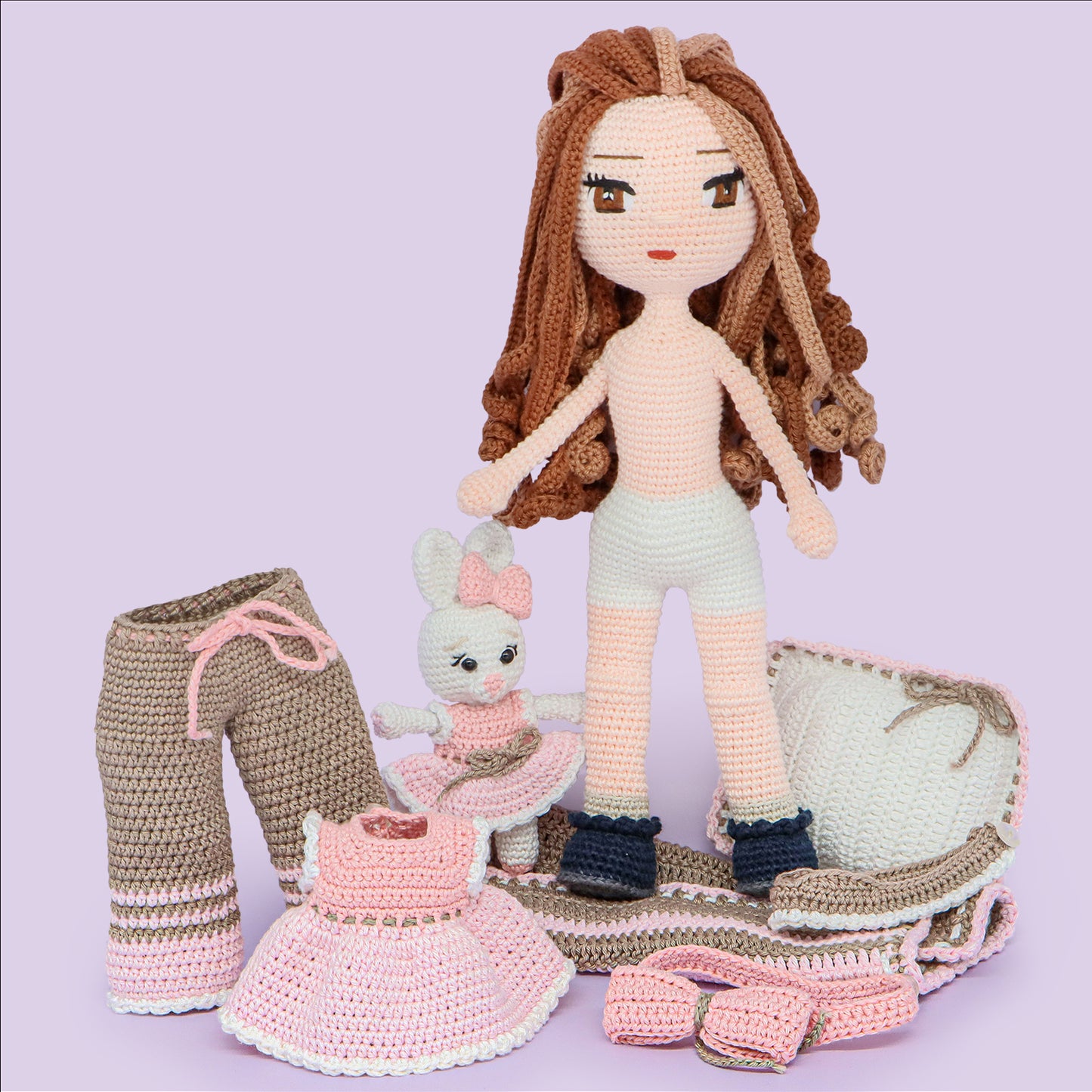 Sleeping Chloe Crochet Doll Pattern