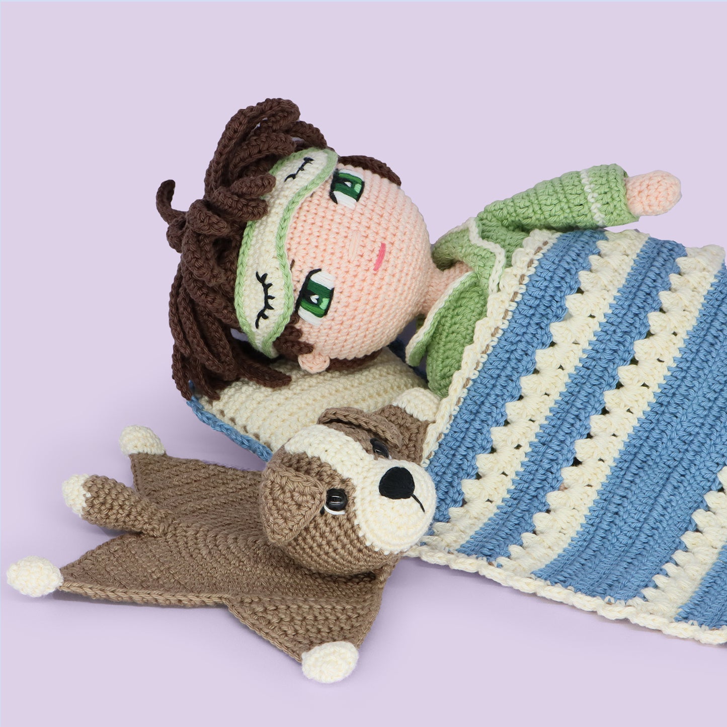 Sleeping Dominic Doll Pattern