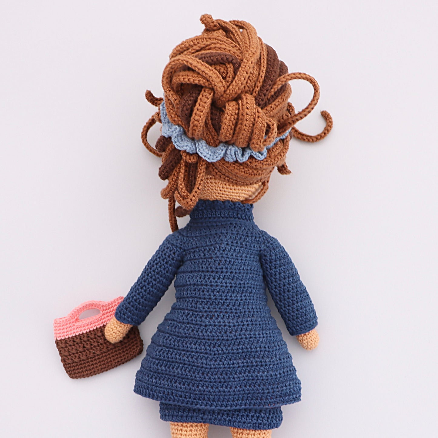 Valentina in Pink Crochet Doll Pattern