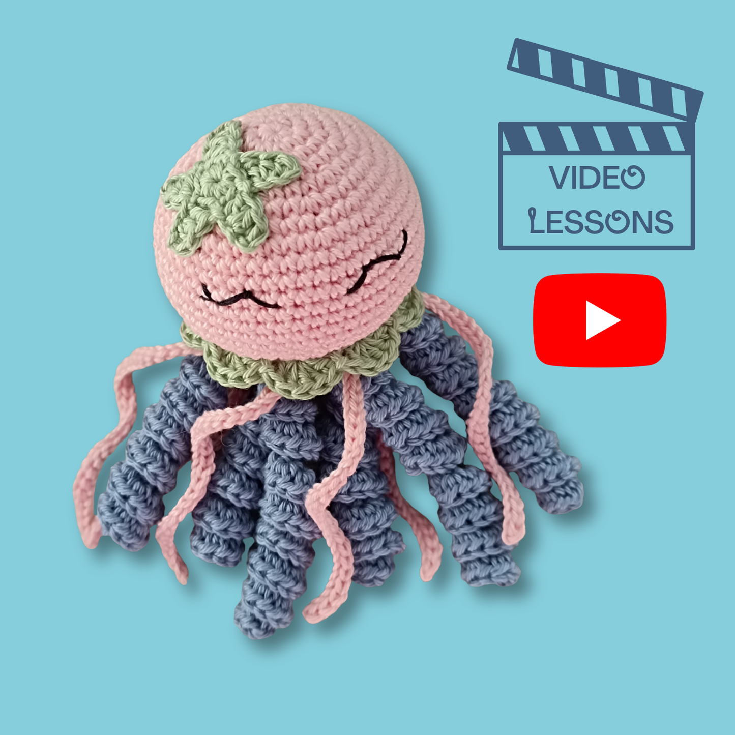 Jullie The Jellyfish Crochet Course