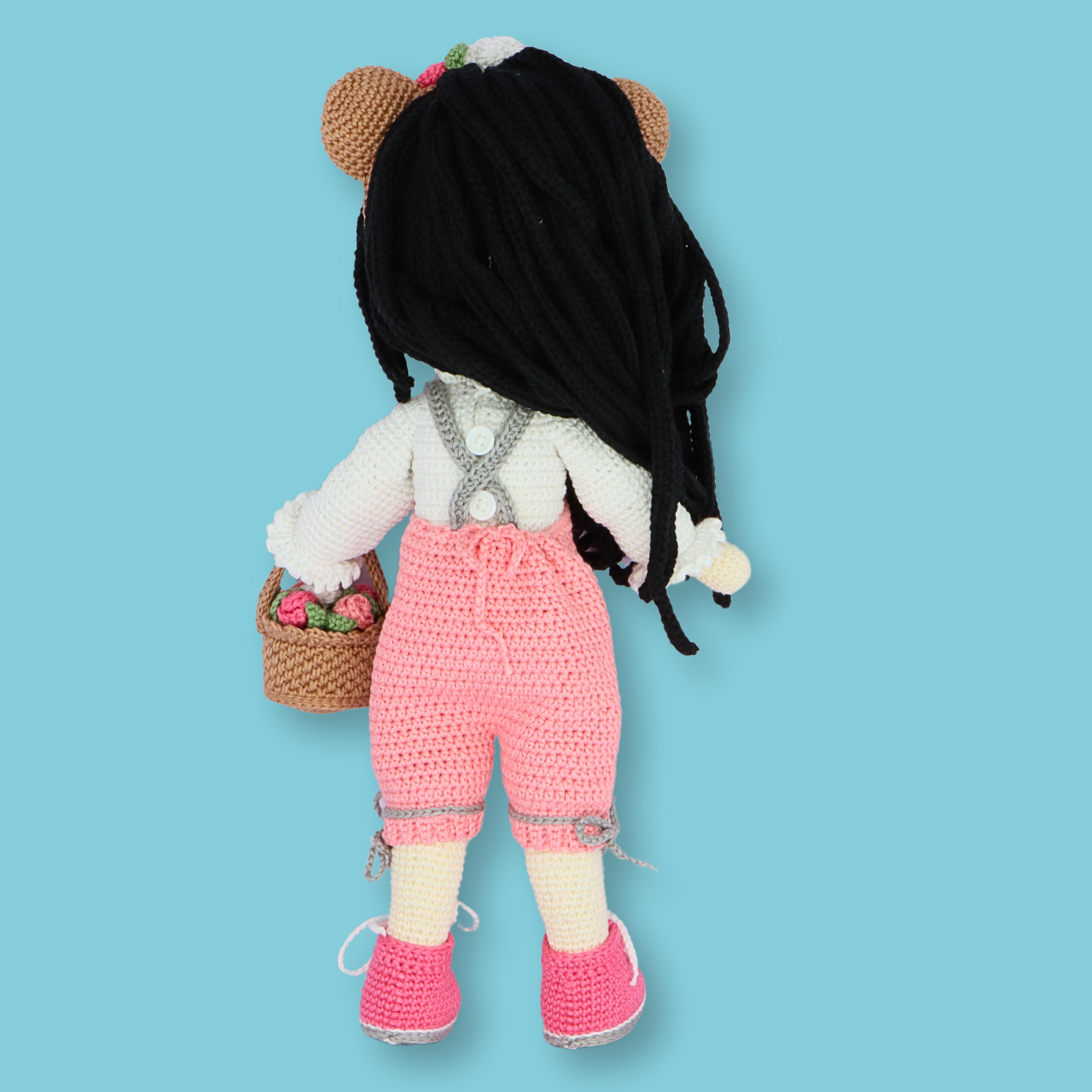 Yuki Pink Bear Doll Pattern