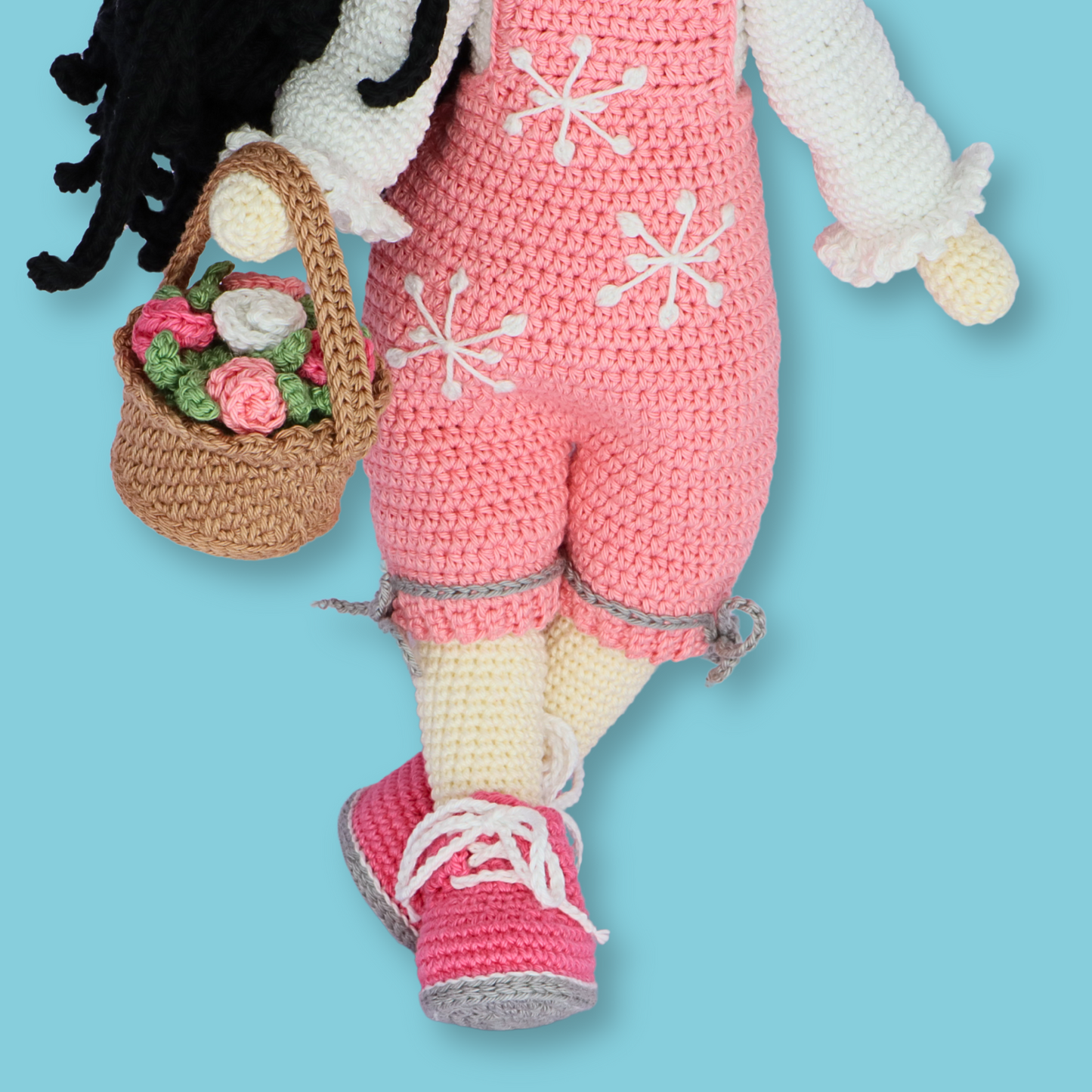 Yuki Pink Bear Doll Pattern