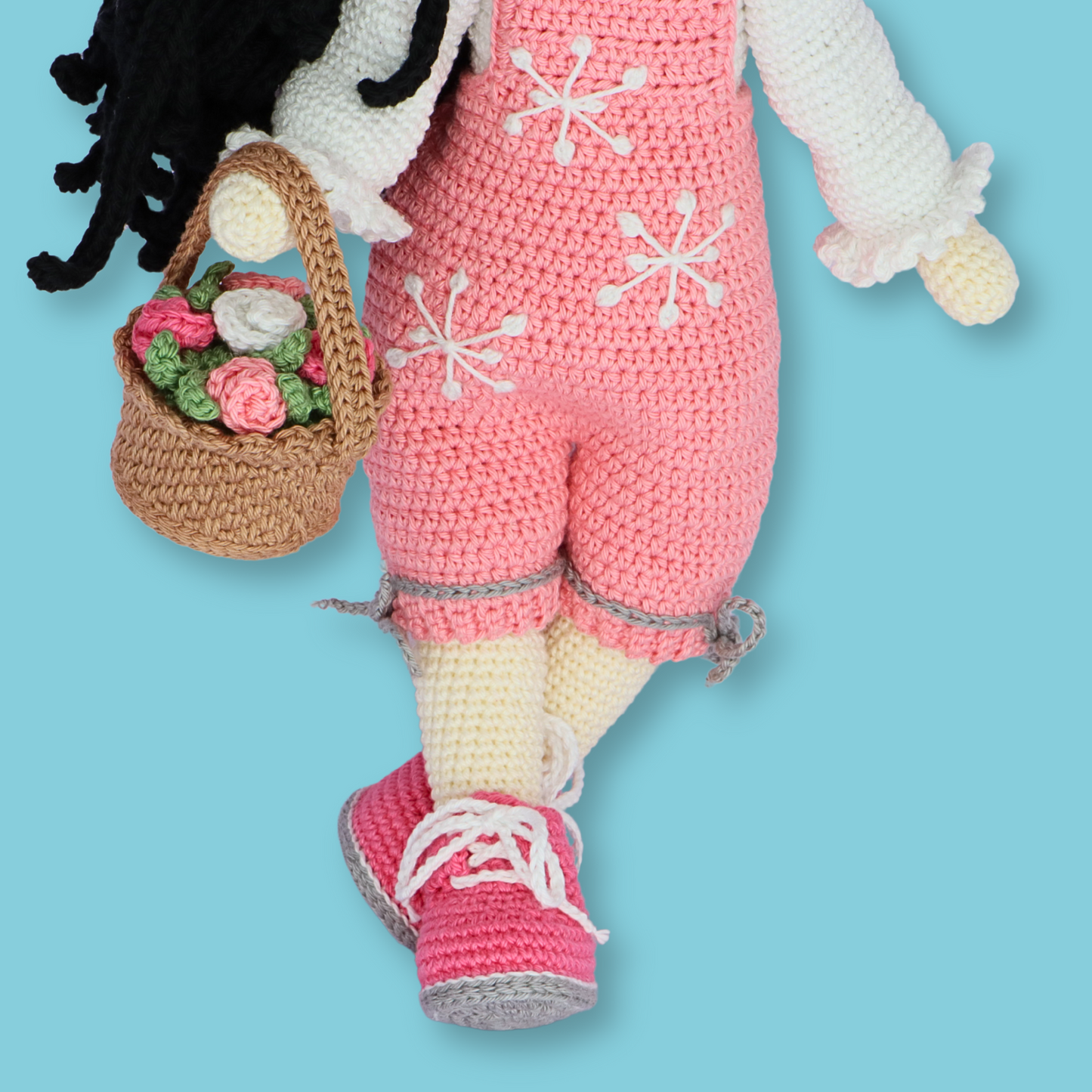 Yuki Pink Bear outfit crochet pattern