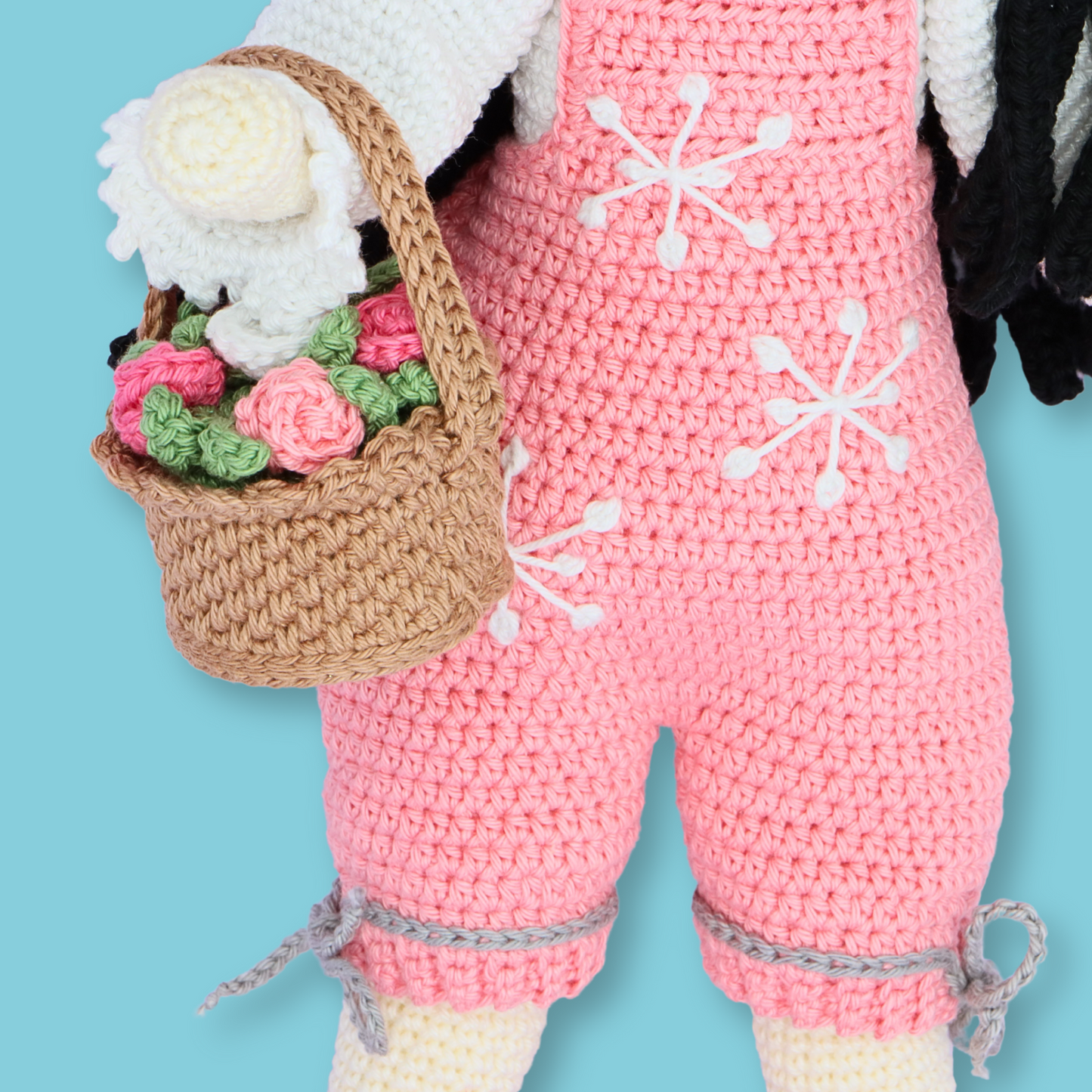 Yuki Pink Bear outfit crochet pattern