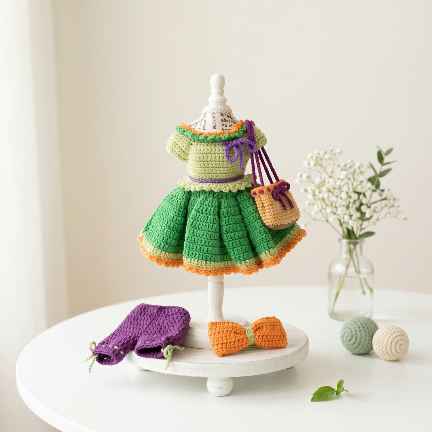 Melissa Green crochet outfit pattern
