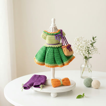 Melissa Green crochet outfit pattern