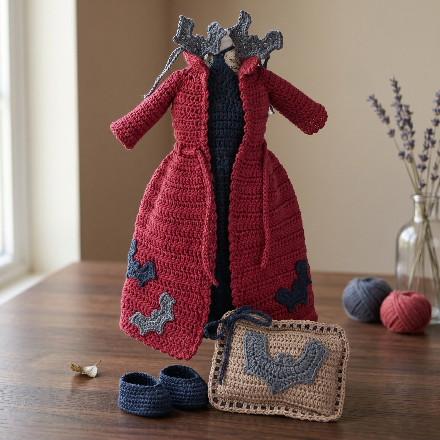 Meredith Nightwear crochet outfit pattern
