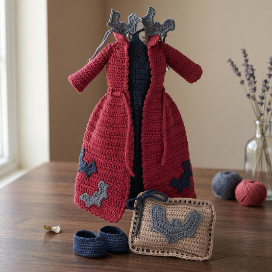 Meredith Nightwear crochet outfit pattern