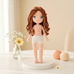 Daisy Base Crochet Doll Pattern