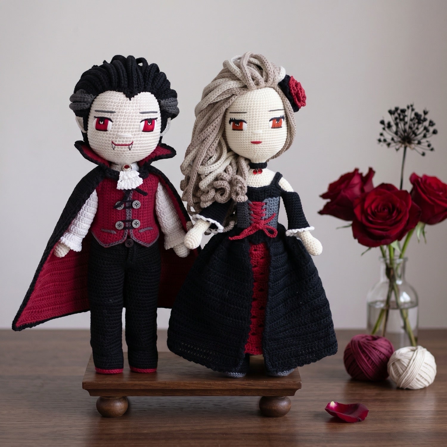 Meredith and Drake Doll Patterns