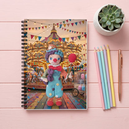 Claude the Clown notebook