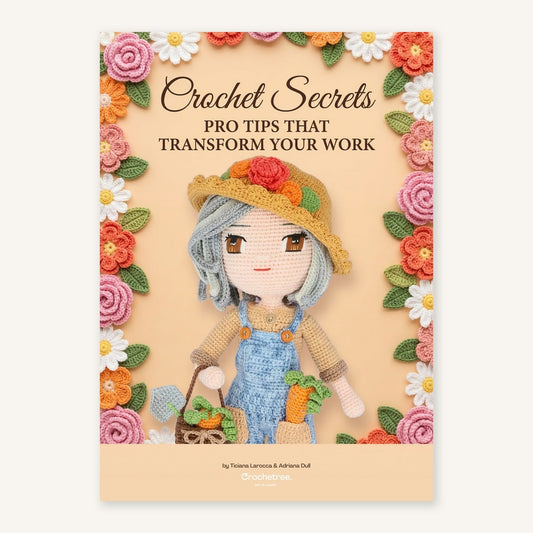 Crochet Secrets Pro Tips ebook cover by Crochetree