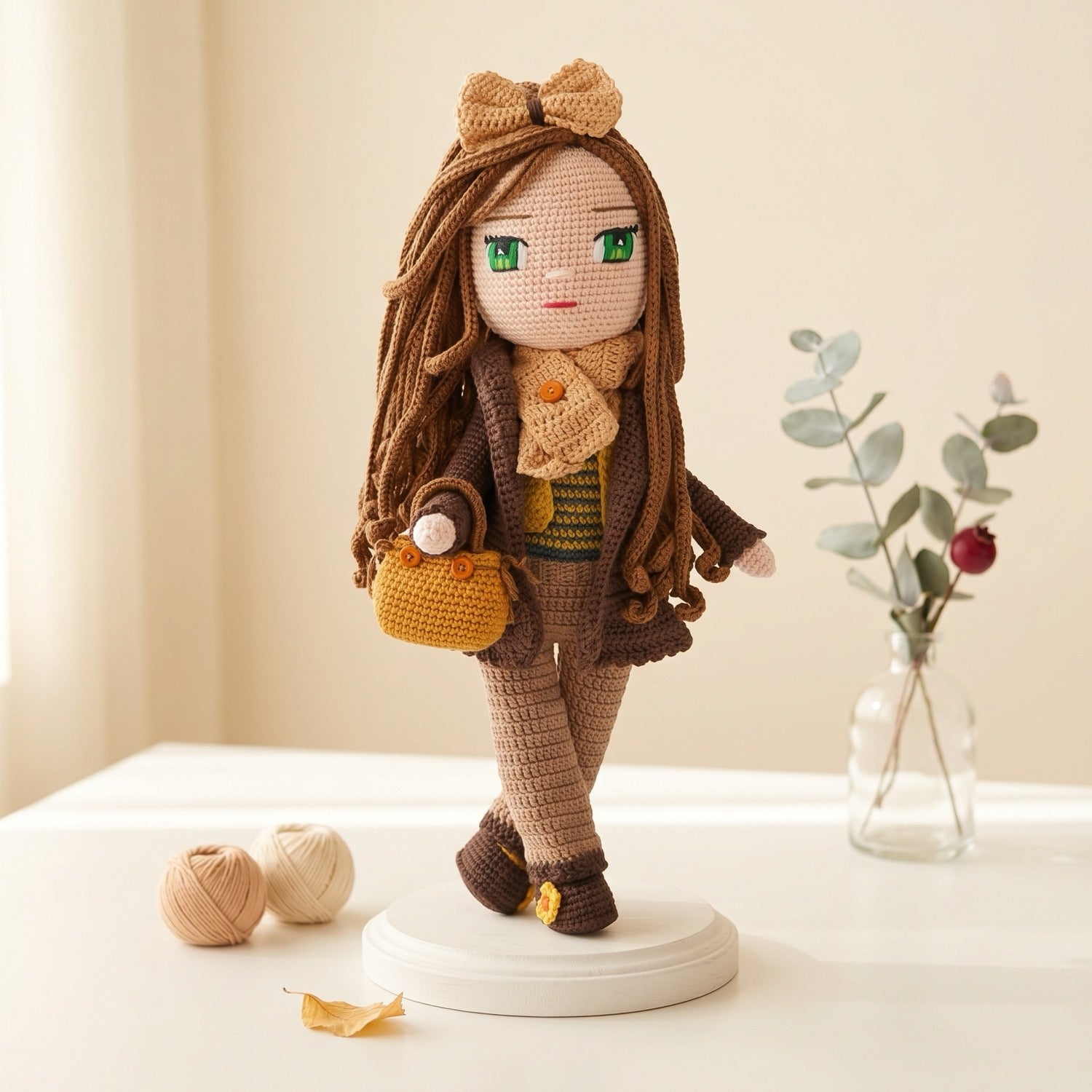 Hazel crochet doll pattern
