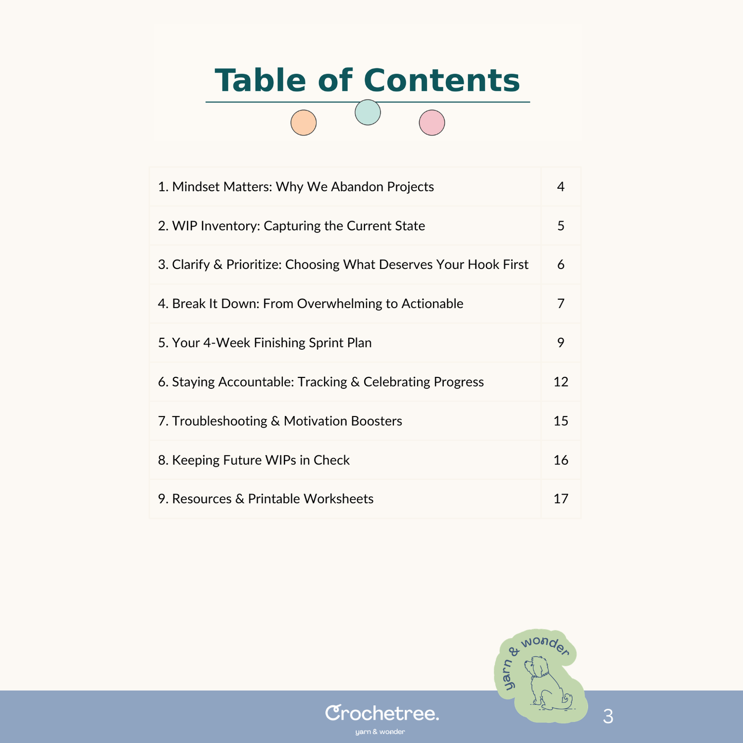 From WIP to WOW: The Crochet Finishing Workbook