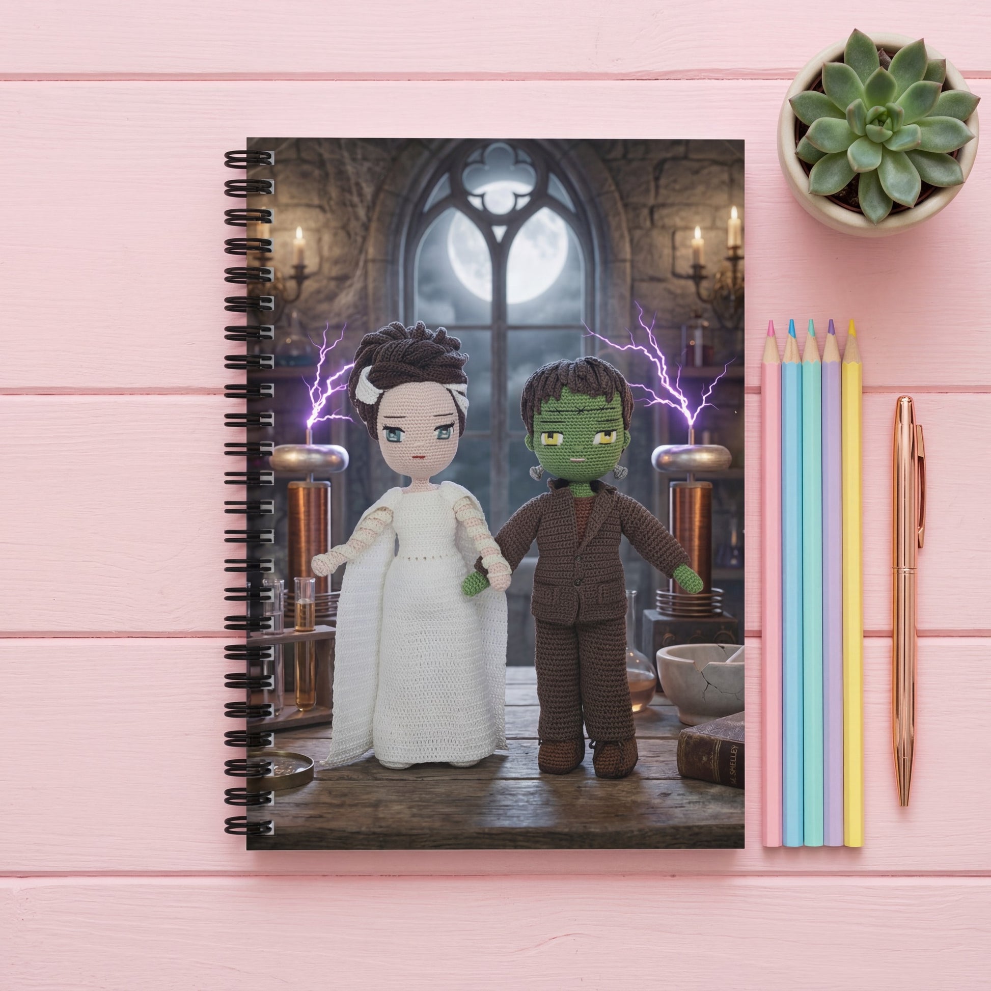 Frankie and Eva notebook