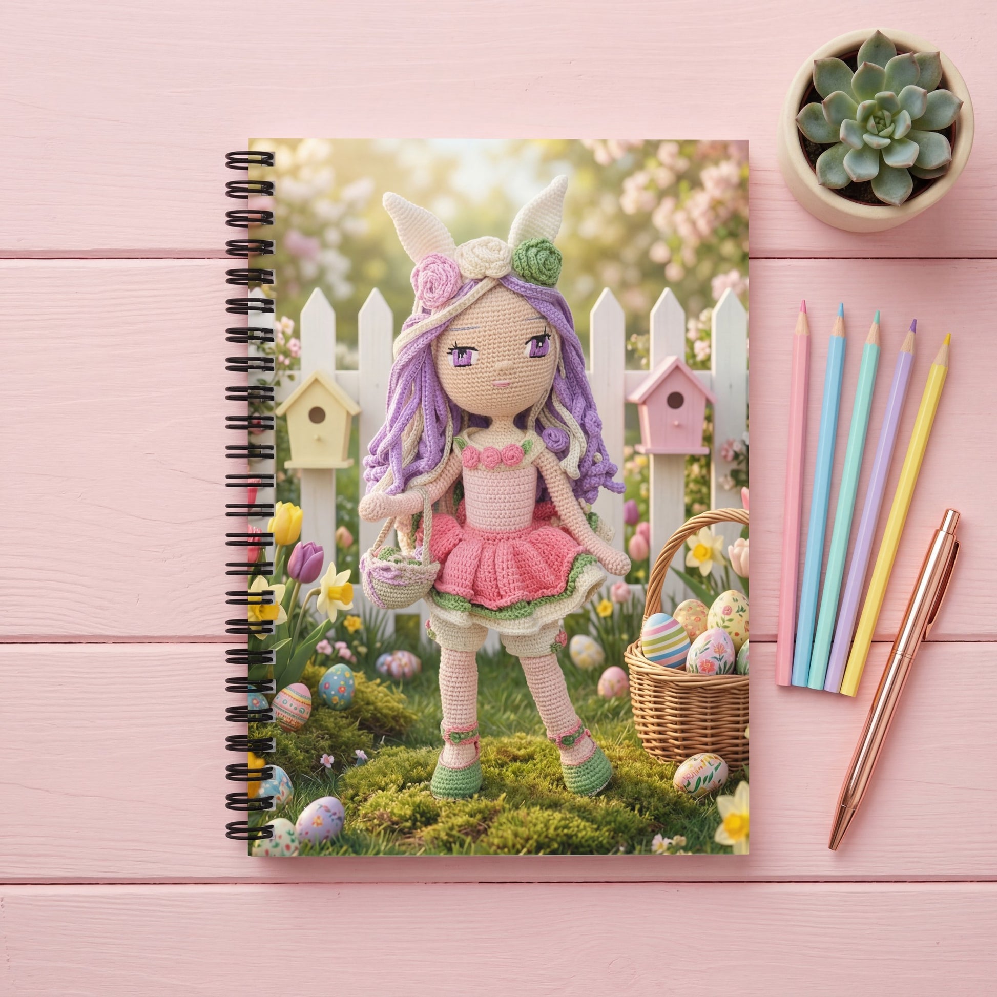 Freya Easter notebook