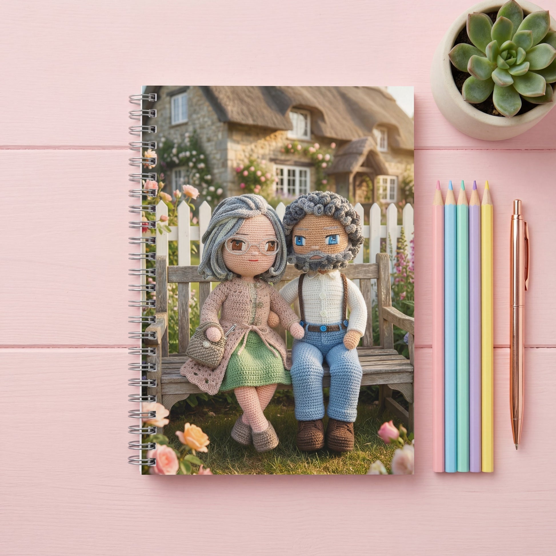 Granny and Grandpa notebook