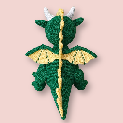 Magnus the Dragon amigurumi - PDF pattern photo 5
